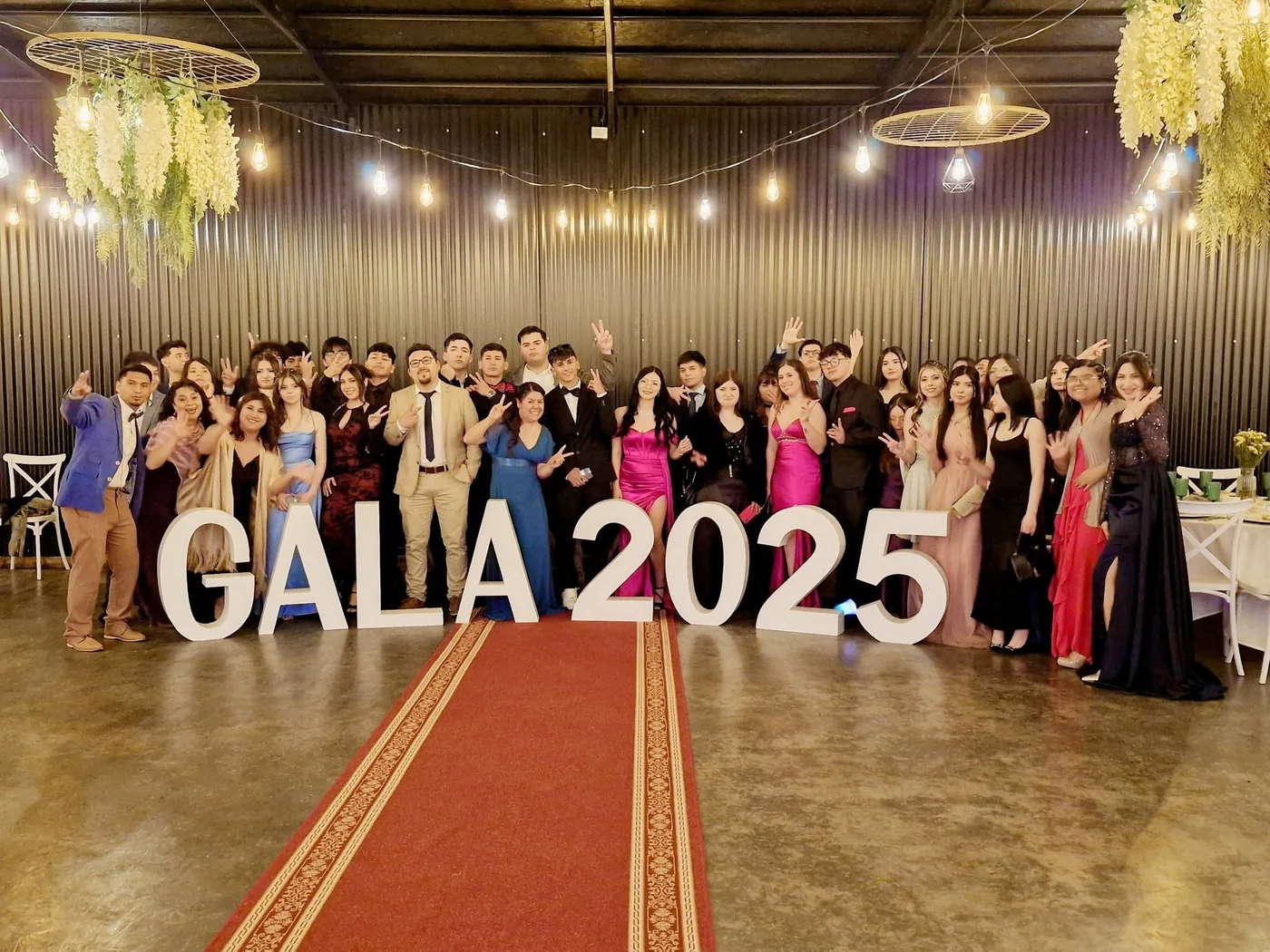 Graduación y gala en Centro de Eventos El Valle