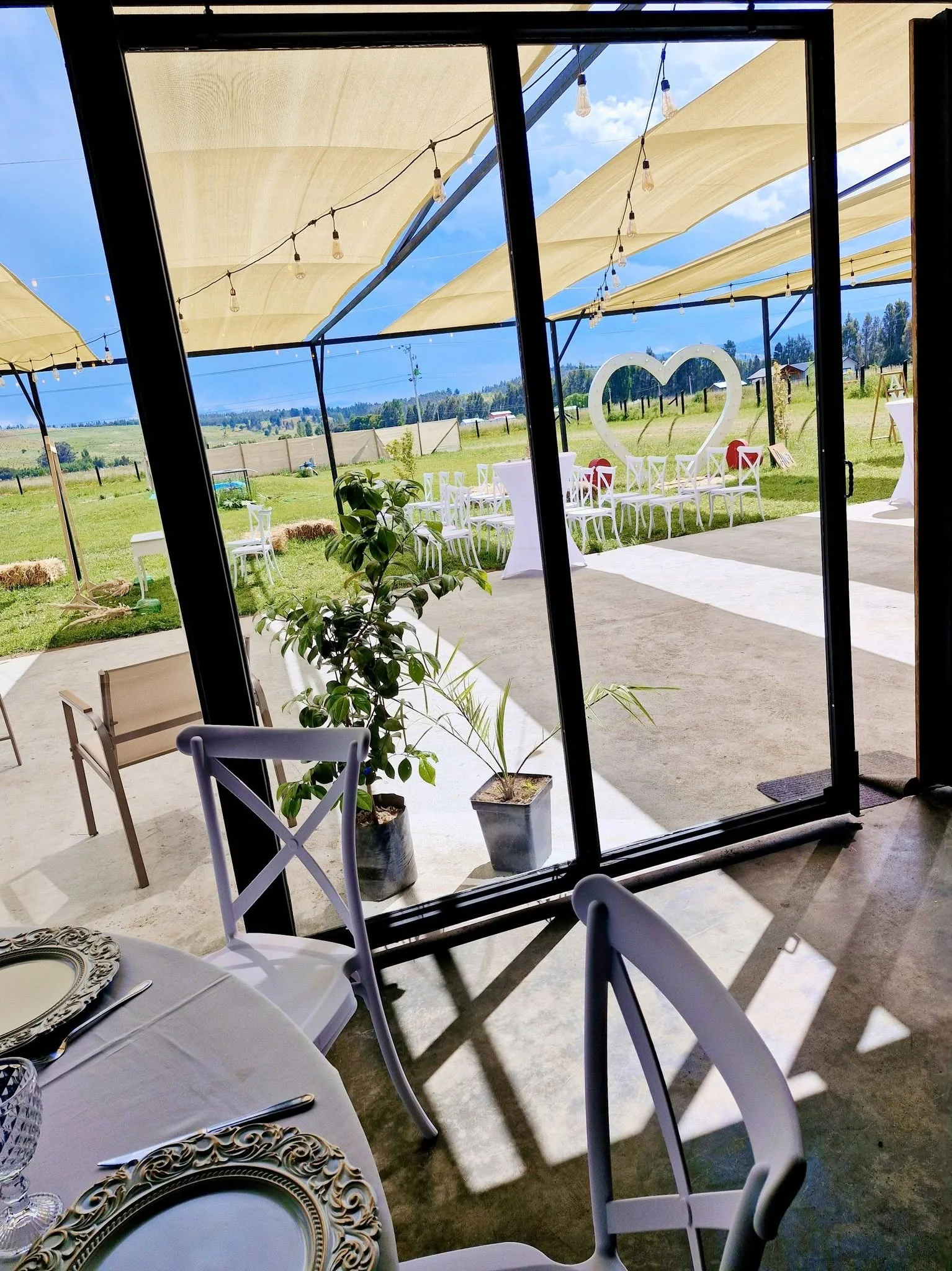 Terraza y área exterior