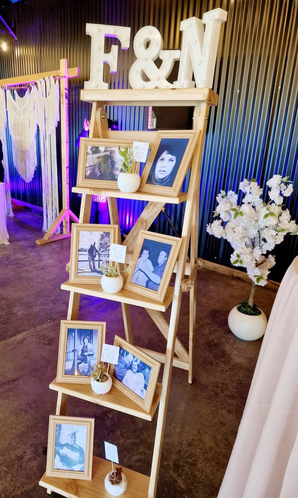 Fotografías y montaje de matrimonio
