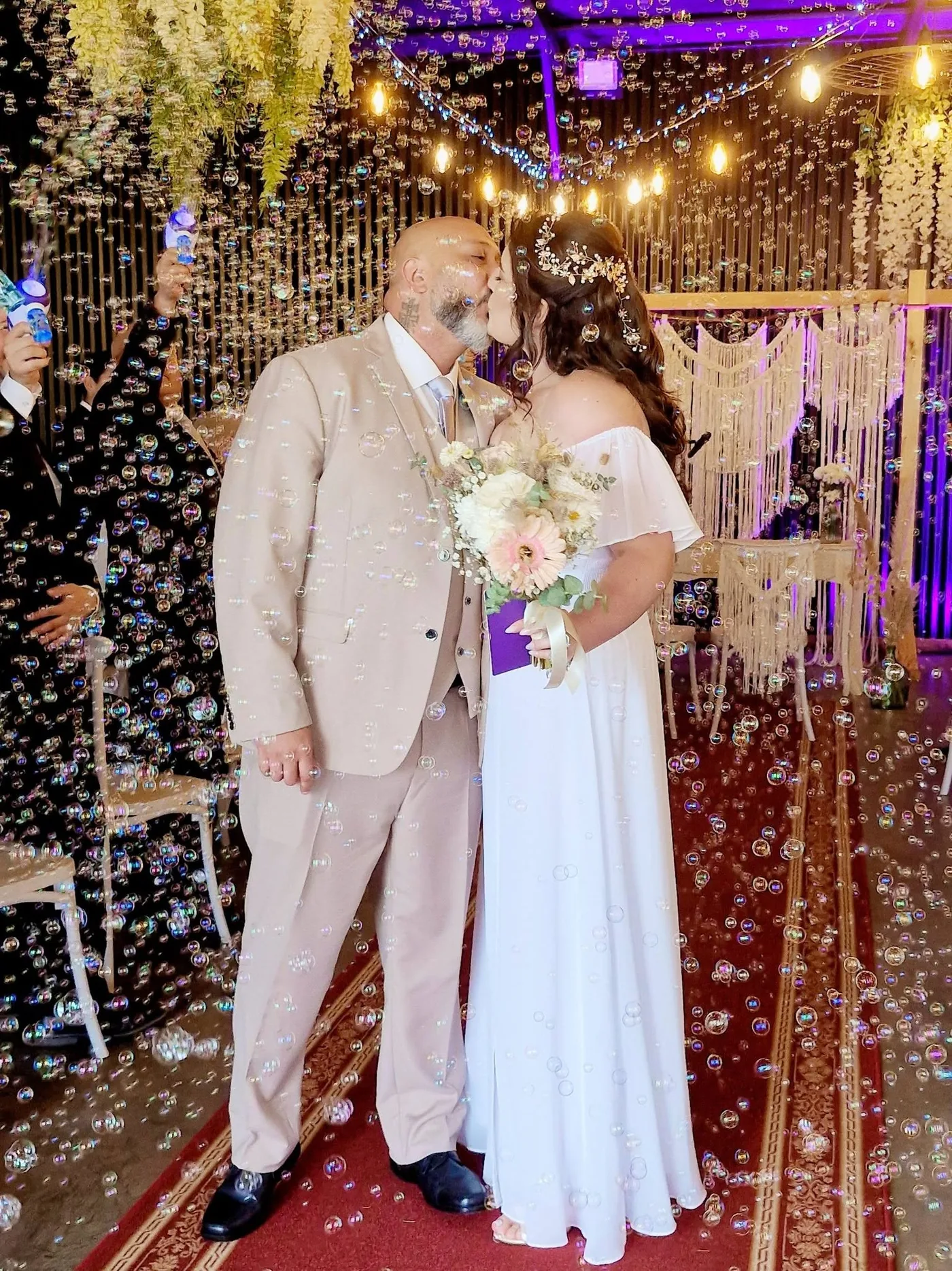 Detalle real de un matrimonio trabajado por Picoteo Sin Culpa